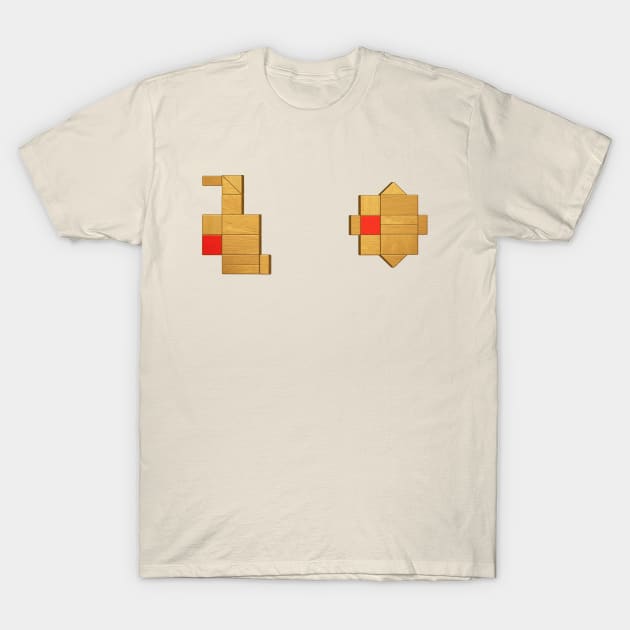 Where's that red one gunna go? (horizontal) T-Shirt by jesseturnbull